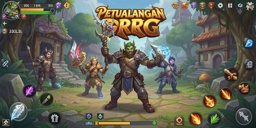 Gameplay RPG yang memukau di 33L.