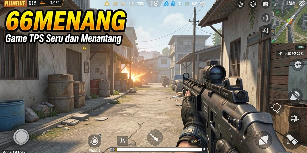 Tampilan gameplay seru 66MENANG dengan aksi pertempuran yang menegangkan.