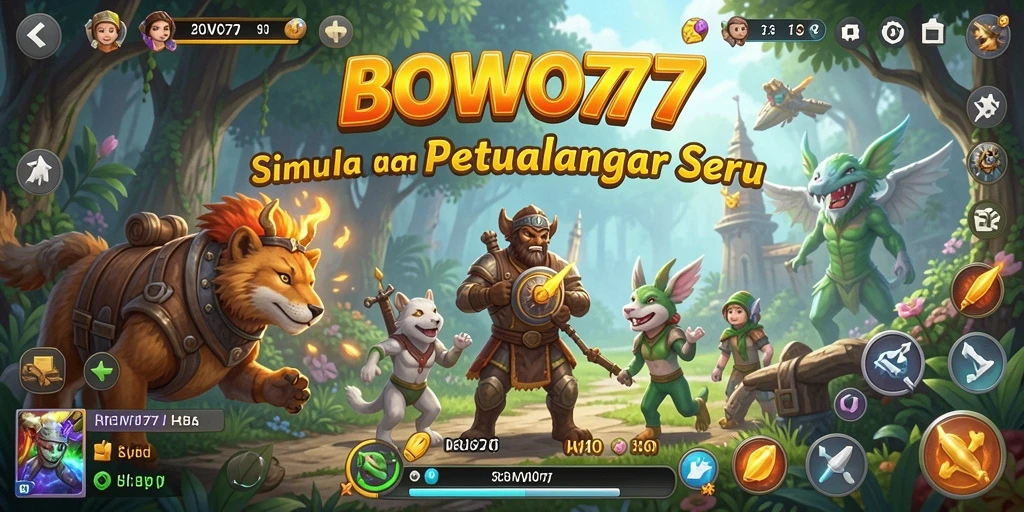 Tampilan gameplay BOWO77 yang menarik dan interaktif.