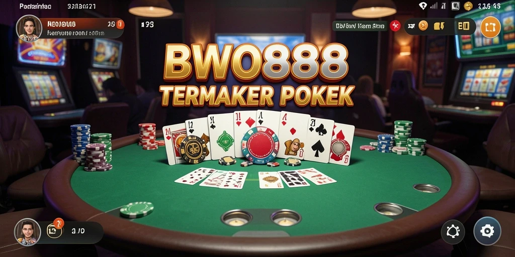 Gameplay seru BWO888 menampilkan meja Poker yang menarik dan interaktif.