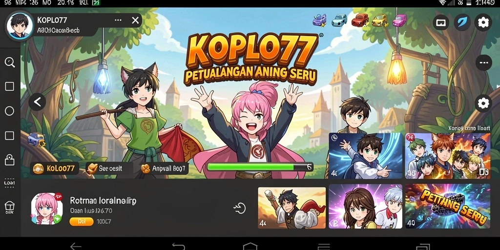 Tampilan gameplay KOPLO77 yang memukau dan penuh aksi.