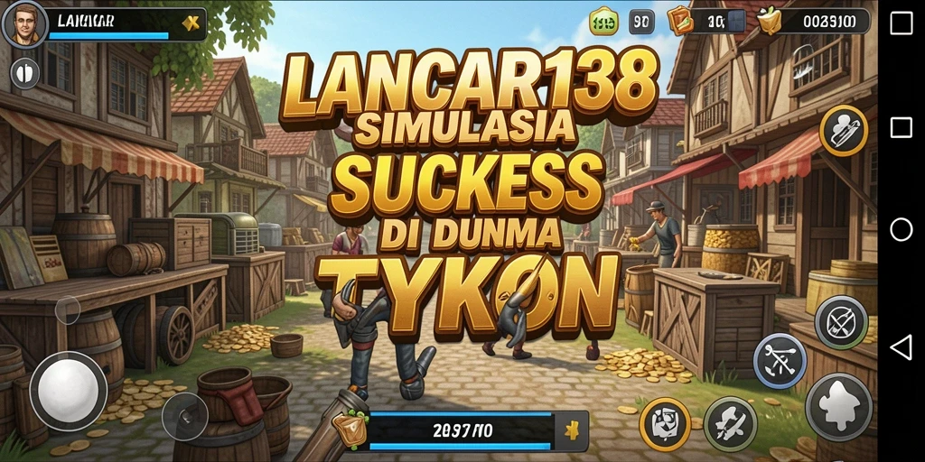 Tampilan gameplay LANCAR138 yang seru dan mendebarkan dalam simulasi bisnis.