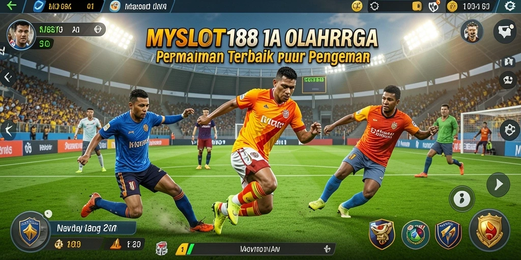 Tampilan dinamis dalam gameplay MYSLOT188 yang menggembirakan.