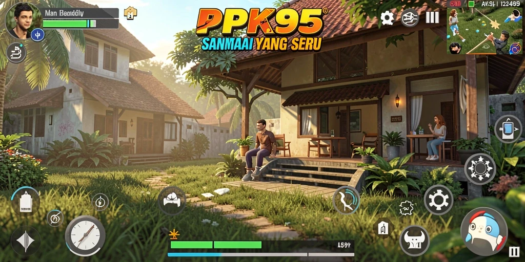 Tampilan gameplay PK95 yang seru dan menghibur.