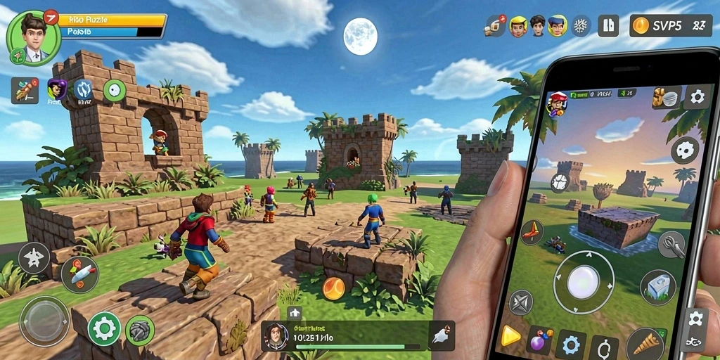 Tampilan gameplay <strong>SVIP5</strong> menampilkan teka-teki yang menarik dan interaktif.