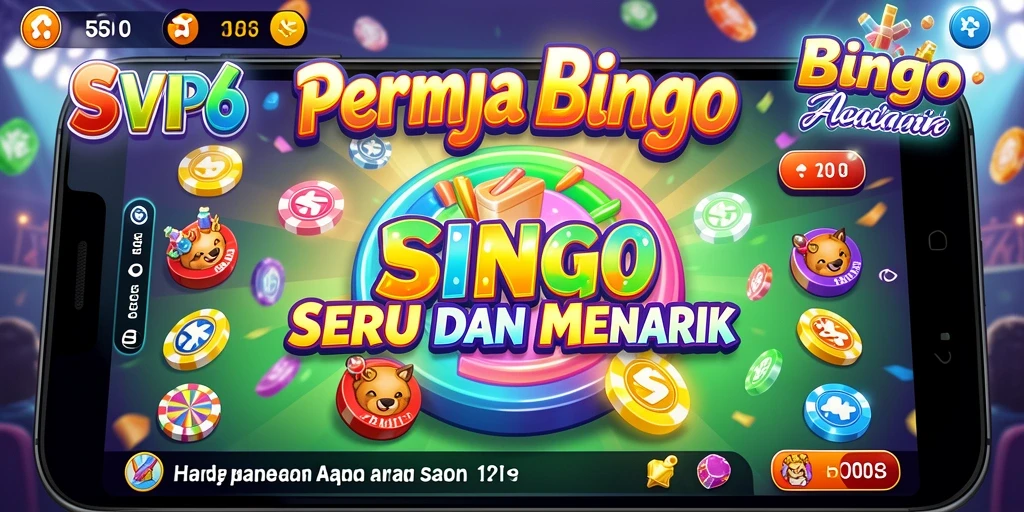 Cuplikan gameplay seru dalam SVIP6, menang dalam permainan Bingo.