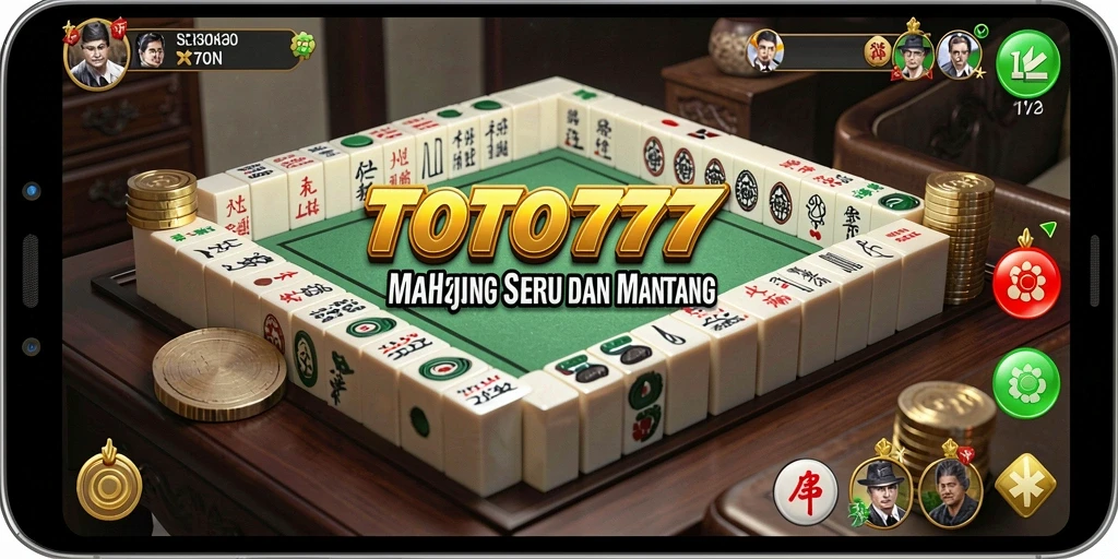 Tampilan permainan Mahjong yang menarik dan interaktif di TOTO777.