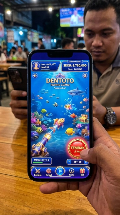 Tampilan halaman utama aplikasi dentoto yang mudah digunakan.